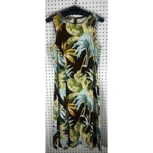 Tommy Bahama silk floral tank dress size 6